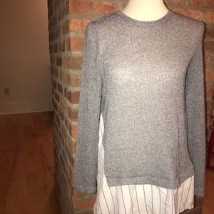 Light weight  layered sweater